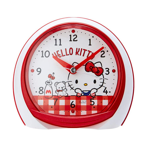 Sanrio Hello Kitty Alarm Clock (Check) 480444- Japan Figure Store - #1 Bring To You The Best Japanese Goods