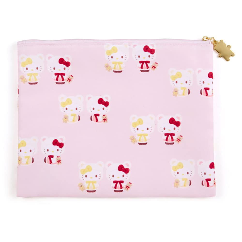 SANRIO Flat Pouch Set 2 Pcs Hello Kitty Birthday 2022- Japan Figure Store - #1 Bring To You The Best Japanese Goods