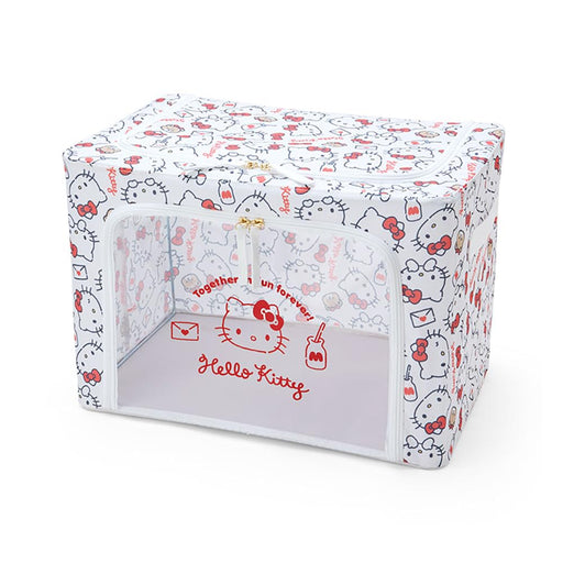Sanrio Hello Kitty Folding Storage Case Japan 313807 W/ Window- Japan Figure Store - #1 Bring To You The Best Japanese Goods