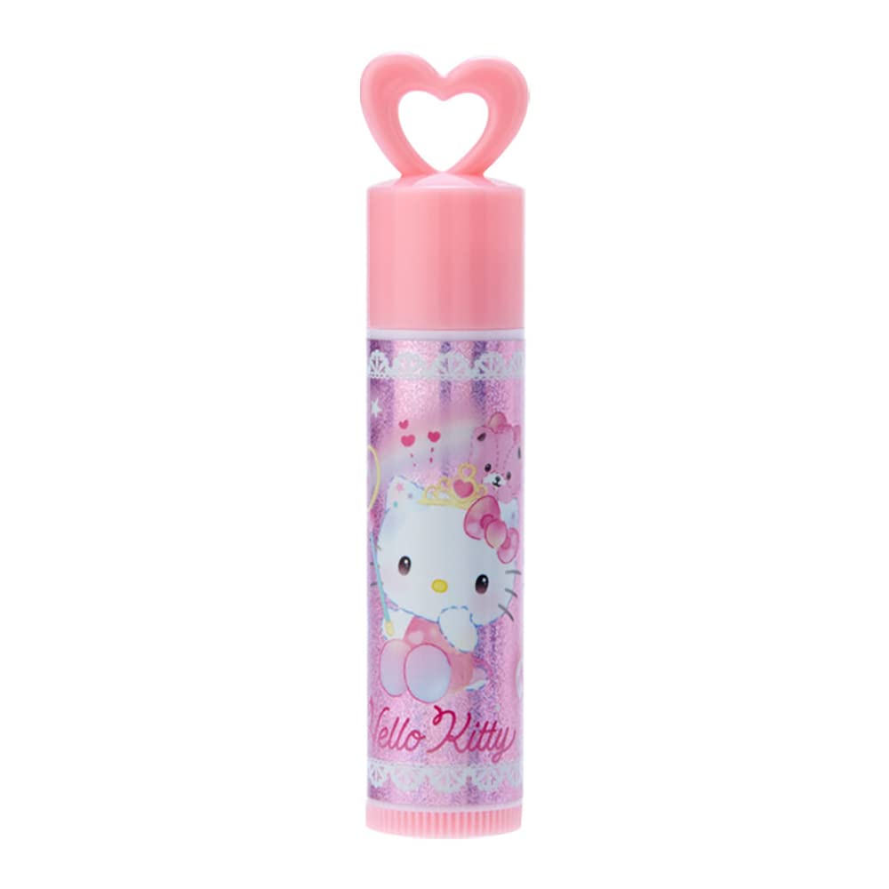 Sanrio Hello Kitty Kids' Moisturizing Lip Balm Peach Scent Japanese Kids Cosmetics- Japan Figure Store - #1 Bring To You The Best Japanese Goods