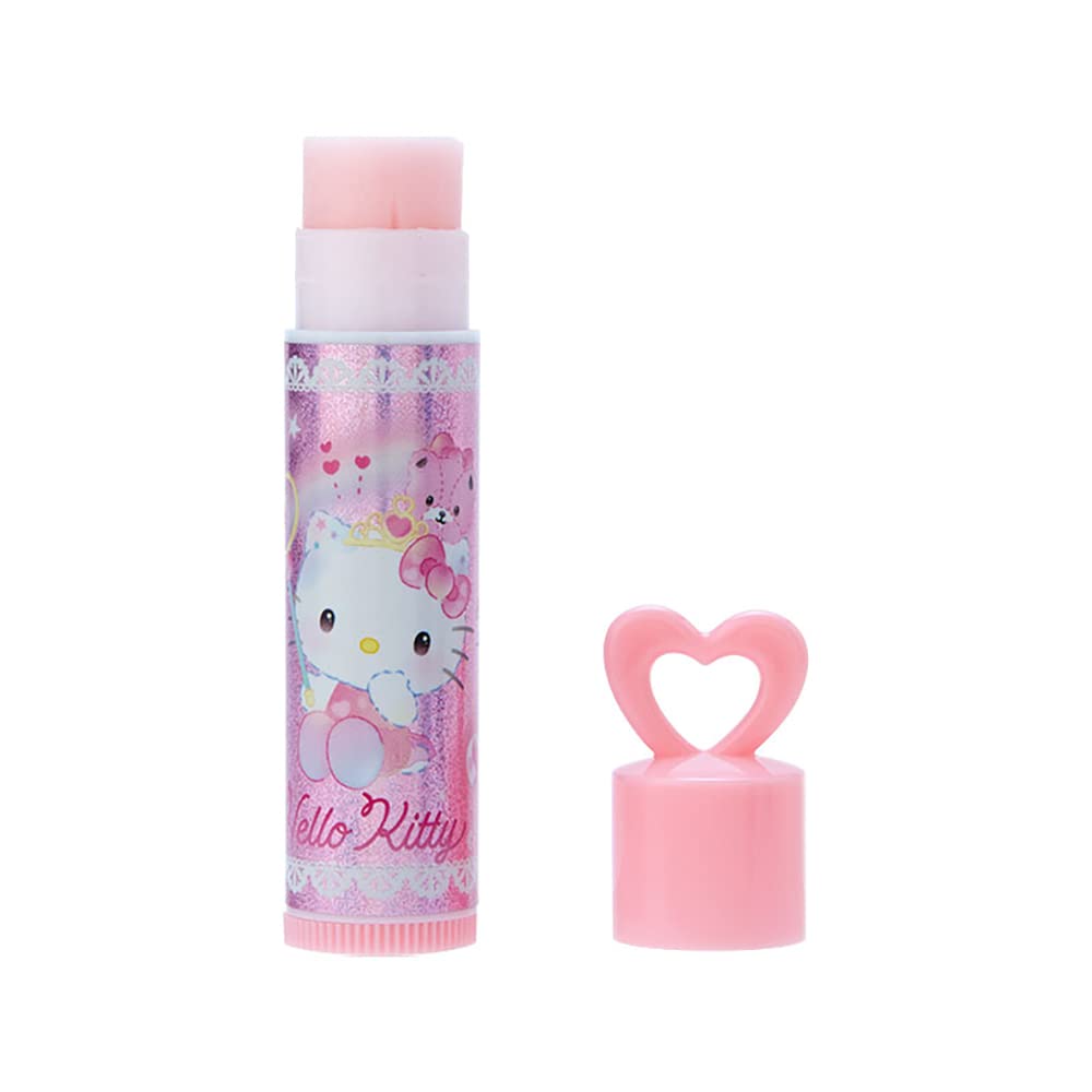 Sanrio Hello Kitty Kids' Moisturizing Lip Balm Peach Scent Japanese Kids Cosmetics- Japan Figure Store - #1 Bring To You The Best Japanese Goods