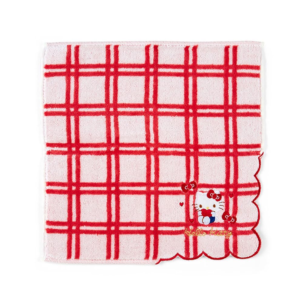 Sanrio Hello Kitty Petit Towel 942022 (Scallop)- Japan Figure Store - #1 Bring To You The Best Japanese Goods