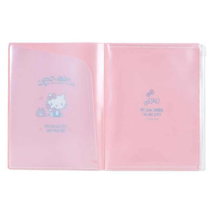 Sanrio Hello Kitty 6 Pocket Clear File 549614 - Japan- Japan Figure Store - #1 Bring To You The Best Japanese Goods