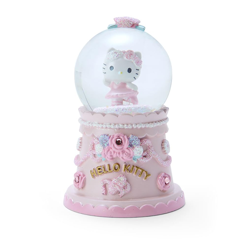 Sanrio Hello Kitty 5.5x5.5x8.5cm Snow Globe 133230- Japan Figure Store - #1 Bring To You The Best Japanese Goods