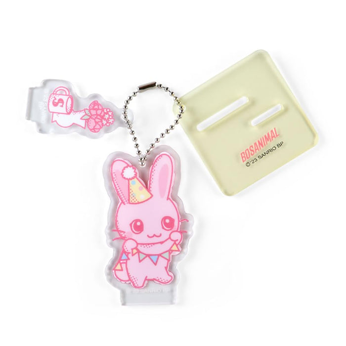 Sanrio Bosamaru Zurazura Keychain 951358 5x0.9x7.5cm- Japan Figure Store - #1 Bring To You The Best Japanese Goods