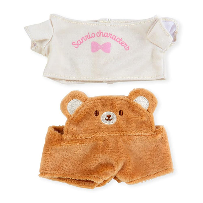 Sanrio Kisekaeo Overalls W/ M Bear Motif (Pitato Friends) Japan 273716- Japan Figure Store - #1 Bring To You The Best Japanese Goods