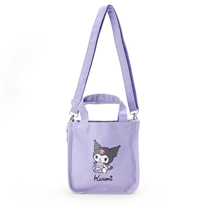 Sanrio Kuromi 2Way Mini Tote Bag Japan 069949- Japan Figure Store - #1 Bring To You The Best Japanese Goods