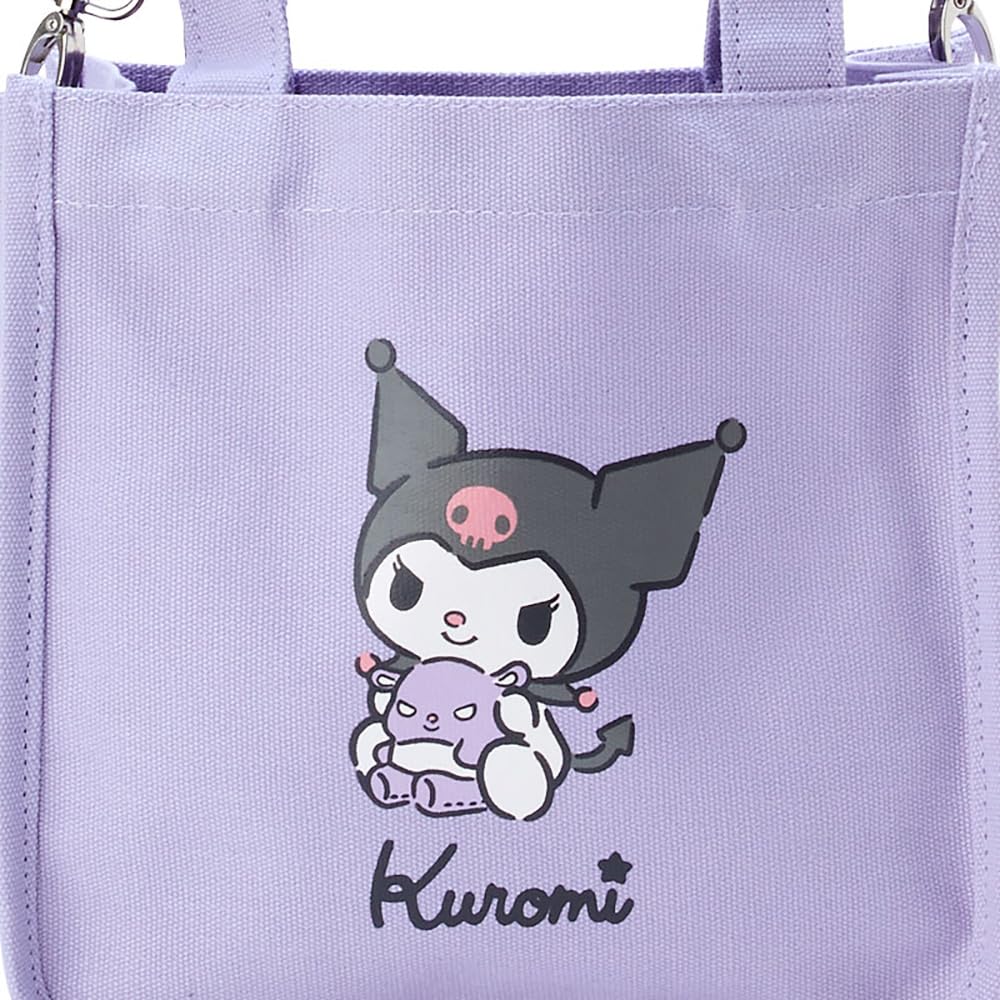 Sanrio Kuromi 2Way Mini Tote Bag Japan 069949- Japan Figure Store - #1 Bring To You The Best Japanese Goods