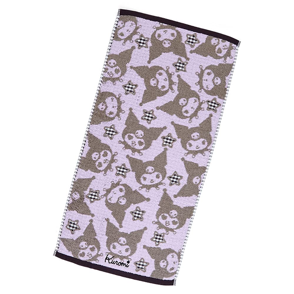 SANRIO Antibacterial Face Towel Kuromi- Japan Figure Store - #1 Bring To You The Best Japanese Goods