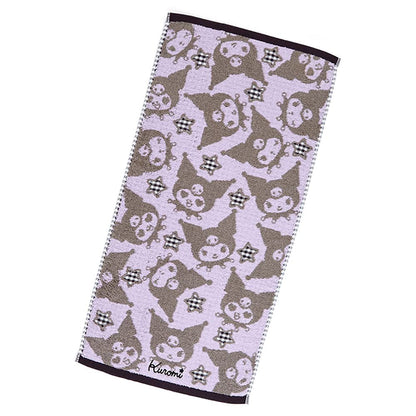 SANRIO Antibacterial Face Towel Kuromi- Japan Figure Store - #1 Bring To You The Best Japanese Goods