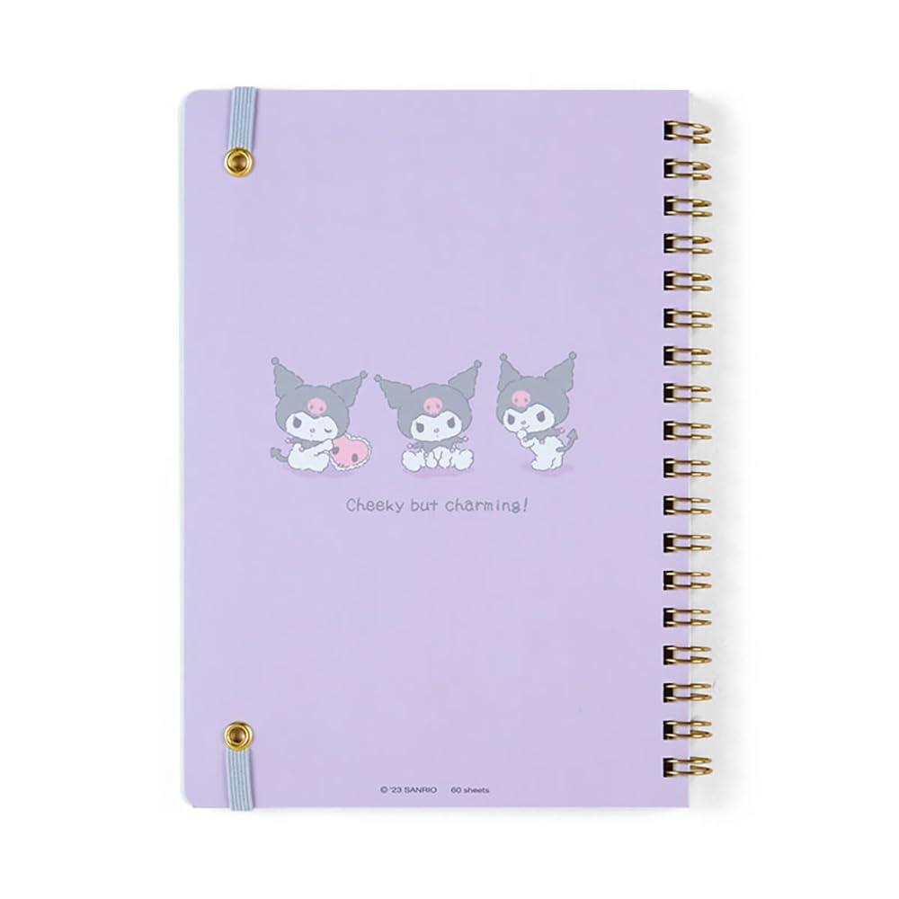 Sanrio Kuromi B6 Ring Notebook 515442- Japan Figure Store - #1 Bring To You The Best Japanese Goods