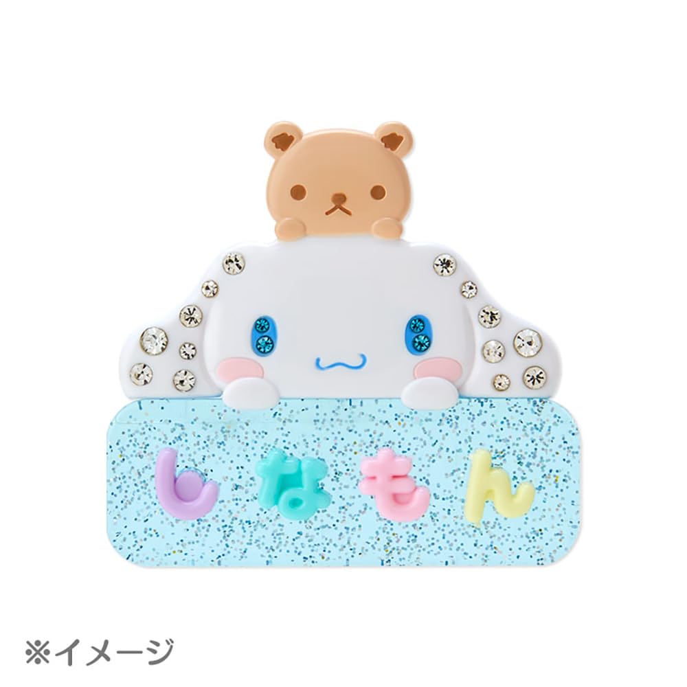 Sanrio Kuromi Badge W/ Custom Clip Japan 266035- Japan Figure Store - #1 Bring To You The Best Japanese Goods