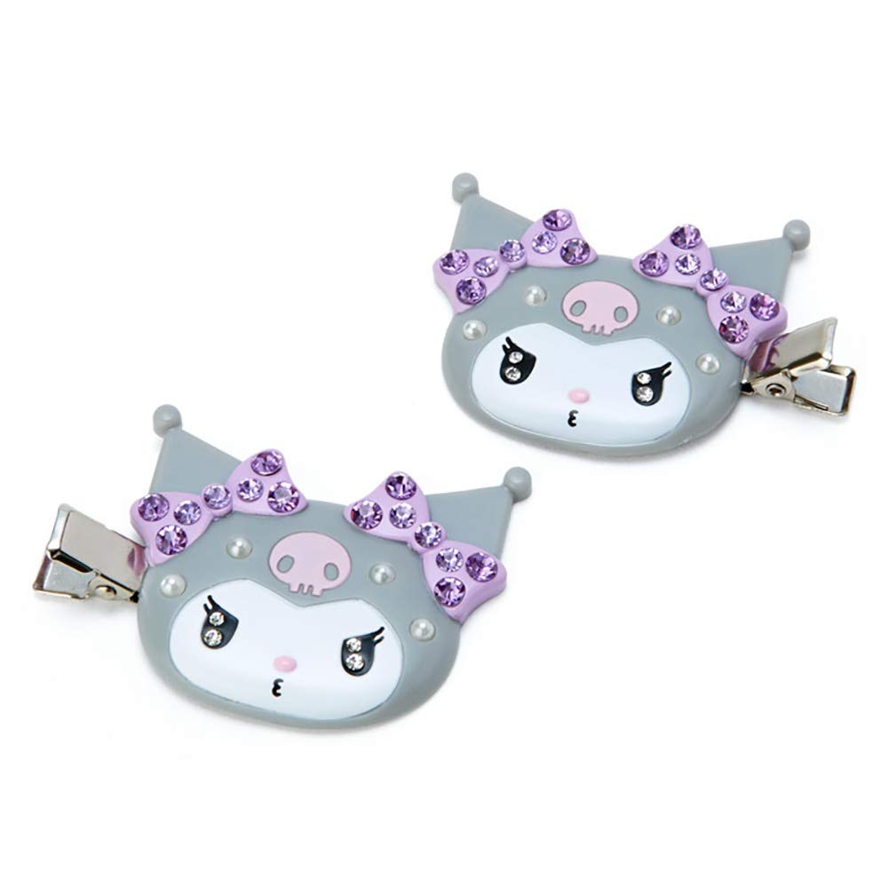 SANRIO Hair Clip Dx 2 Pcs Kuromi- Japan Figure Store - #1 Bring To You The Best Japanese Goods