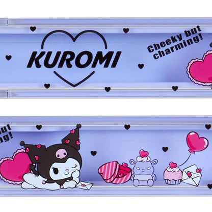 Sanrio Kuromi Chopsticks & Case Japan 016071- Japan Figure Store - #1 Bring To You The Best Japanese Goods