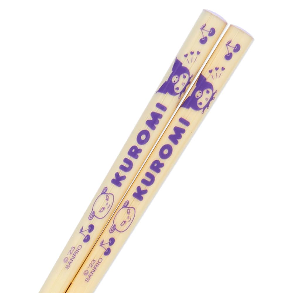 Sanrio Kuromi Chopsticks & Case Japan 016071- Japan Figure Store - #1 Bring To You The Best Japanese Goods