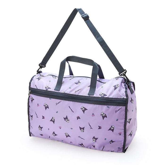 Sanrio Kuromi Folding Boston Bag Japan 750573- Japan Figure Store - #1 Bring To You The Best Japanese Goods