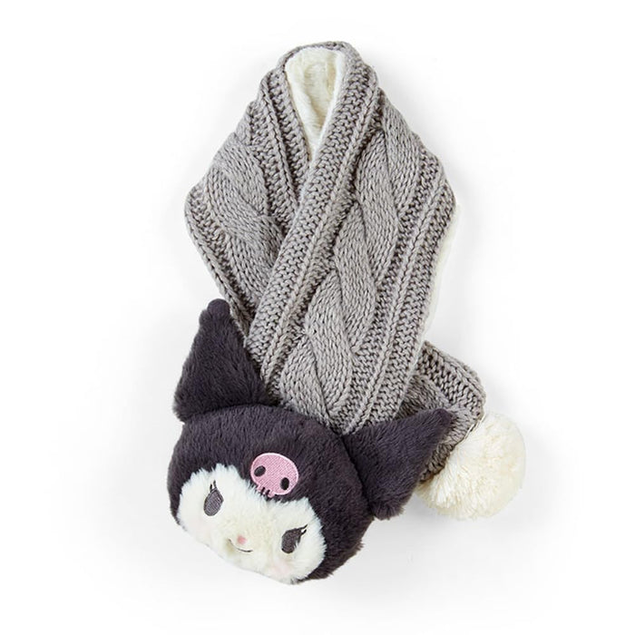 Sanrio Kuromi Kids Knit Scarf 573167- Japan Figure Store - #1 Bring To You The Best Japanese Goods