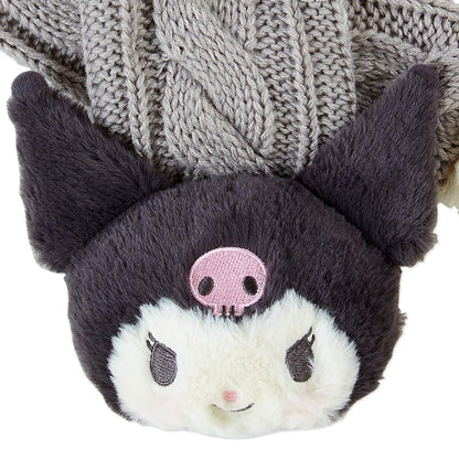 Sanrio Kuromi Kids Knit Scarf 573167- Japan Figure Store - #1 Bring To You The Best Japanese Goods