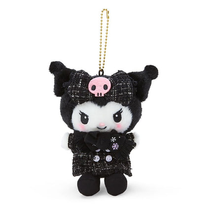 Sanrio Kuromi Mascot Holder Winter Dress 474452- Japan Figure Store - #1 Bring To You The Best Japanese Goods