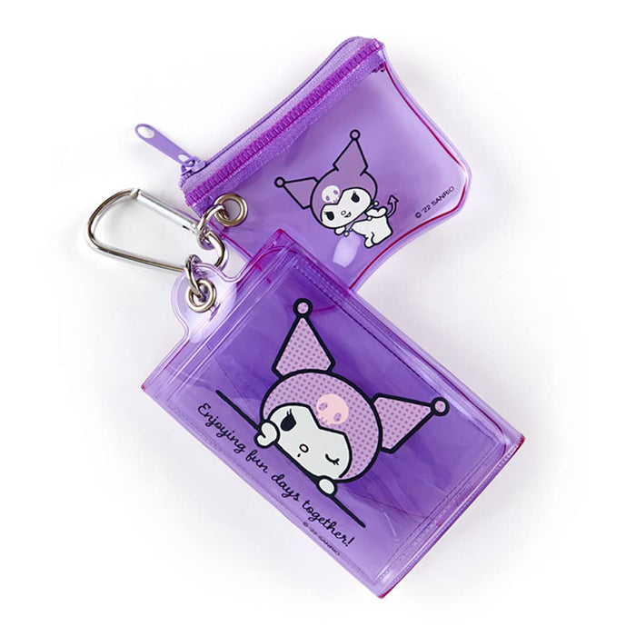Sanrio 340821 Kuromi Mini Wallet Charm Simple Design Kuromi Mini Purple Wallet- Japan Figure Store - #1 Bring To You The Best Japanese Goods