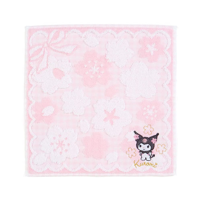 SANRIO Mini Towel Kuromi 2022 Cherry Blossom- Japan Figure Store - #1 Bring To You The Best Japanese Goods