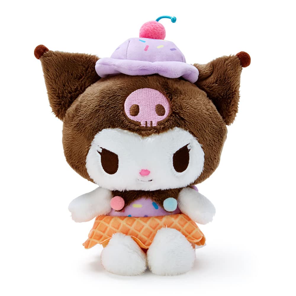 Sanrio Plush Toy Kuromi / Ice Cream Parlor - Japanese Plush Dolls - Kuromi Plush Toys- Japan Figure Store - #1 Bring To You The Best Japanese Goods