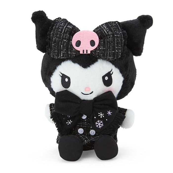 Sanrio Kuromi Plush Toy Winter Dress 474177- Japan Figure Store - #1 Bring To You The Best Japanese Goods