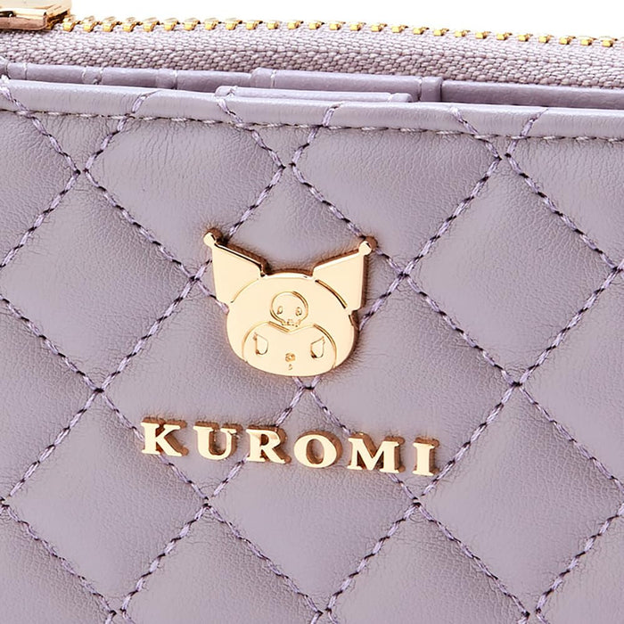 Sanrio Kuromi Quilted Wallet 962643- Japan Figure Store - #1 Bring To You The Best Japanese Goods