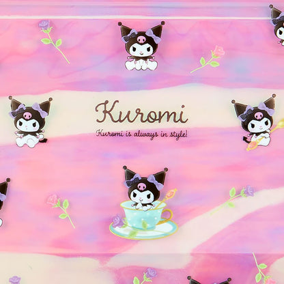 Sanrio Kuromi Zipper Bag From Japan 769053- Japan Figure Store - #1 Bring To You The Best Japanese Goods