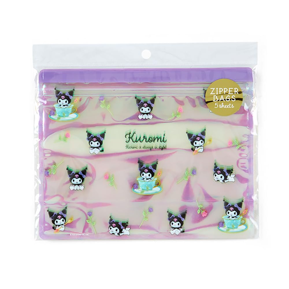 Sanrio Kuromi Zipper Bag From Japan 769053- Japan Figure Store - #1 Bring To You The Best Japanese Goods