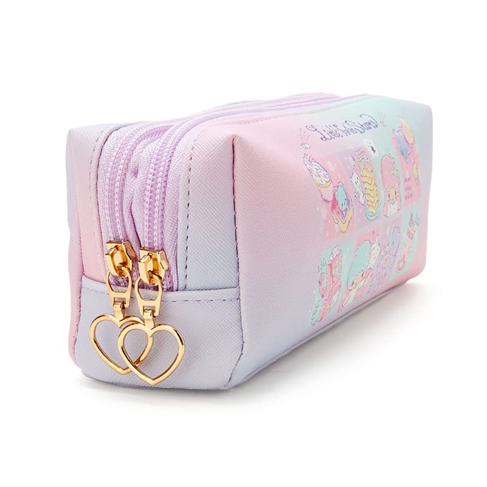SANRIO - 2-Room Pen Case Little Twin Stars- Japan Figure Store - #1 Bring To You The Best Japanese Goods