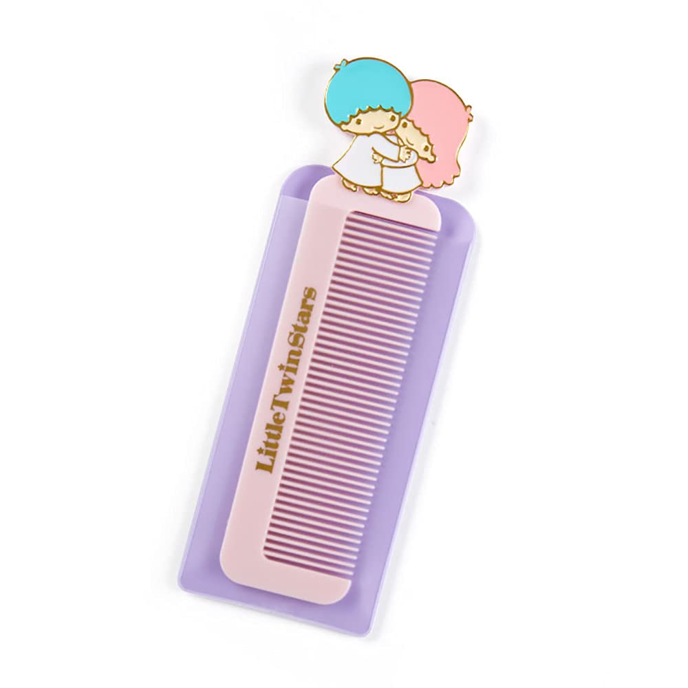 Sanrio Little Twin Stars Compact Comb 877417- Japan Figure Store - #1 Bring To You The Best Japanese Goods