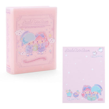 Sanrio Little Twin Stars Memo Case Encyclopedia Design Japan 800902- Japan Figure Store - #1 Bring To You The Best Japanese Goods