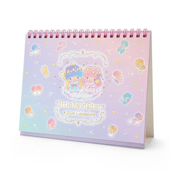 Sanrio Little Twin Stars Ring Calendar 2024 Japan 699781- Japan Figure Store - #1 Bring To You The Best Japanese Goods