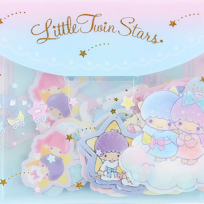 Sanrio Little Twin Stars Seal & Case Set 400475 From Japan- Japan Figure Store - #1 Bring To You The Best Japanese Goods