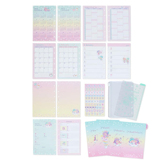 Sanrio Little Twin Stars Notebook 2024 704466 From Japan- Japan Figure Store - #1 Bring To You The Best Japanese Goods