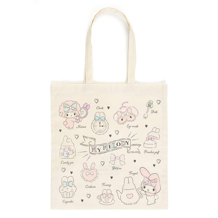 SANRIO My Melody Cotton Tote Bag- Japan Figure Store - #1 Bring To You The Best Japanese Goods