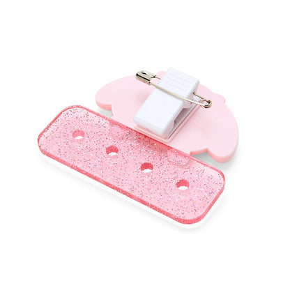 Sanrio My Melody Custom Clip Badge Maipachirun Japan 265993- Japan Figure Store - #1 Bring To You The Best Japanese Goods