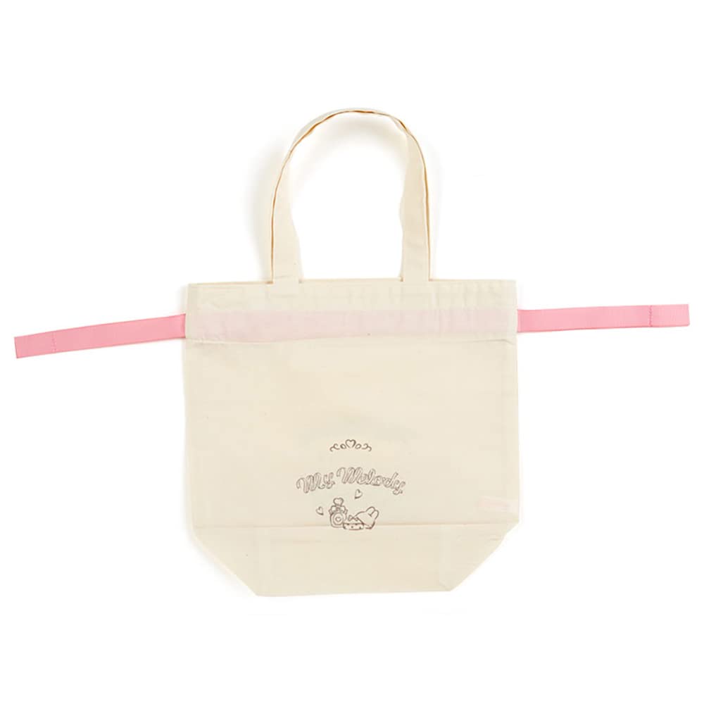 SANRIO Drawstring Bag M My Melody Beige- Japan Figure Store - #1 Bring To You The Best Japanese Goods