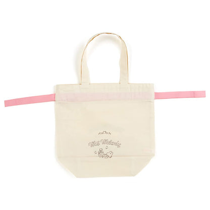 SANRIO Drawstring Bag M My Melody Beige- Japan Figure Store - #1 Bring To You The Best Japanese Goods