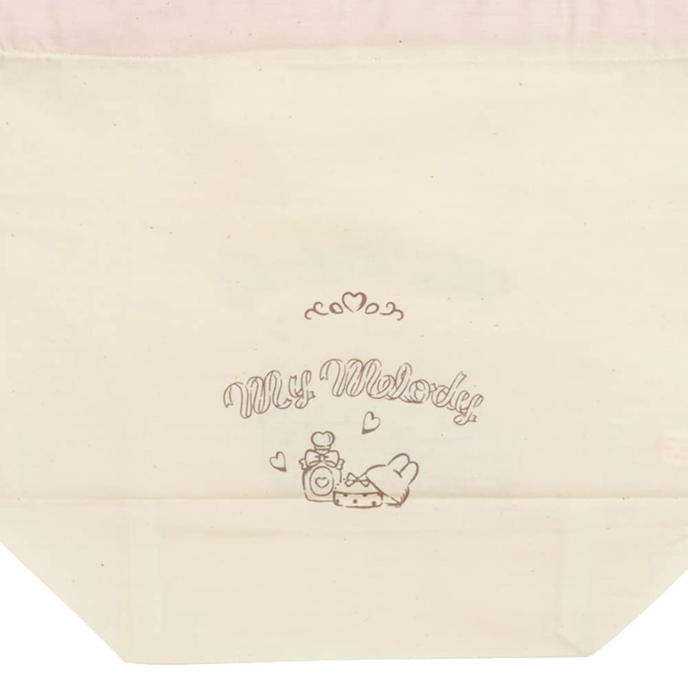 SANRIO Drawstring Bag M My Melody Beige- Japan Figure Store - #1 Bring To You The Best Japanese Goods
