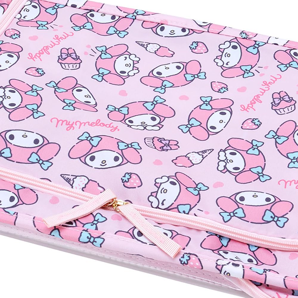 Sanrio My Melody Folding Storage Case W/ Window - Japan 313980- Japan Figure Store - #1 Bring To You The Best Japanese Goods
