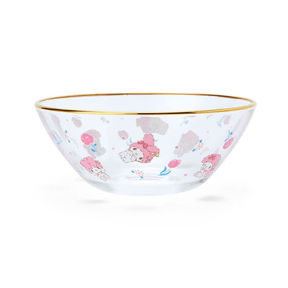 Sanrio My Melody Japan Glass Bowl 080624- Japan Figure Store - #1 Bring To You The Best Japanese Goods