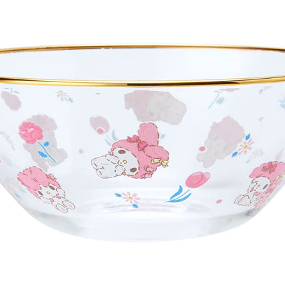 Sanrio My Melody Japan Glass Bowl 080624- Japan Figure Store - #1 Bring To You The Best Japanese Goods