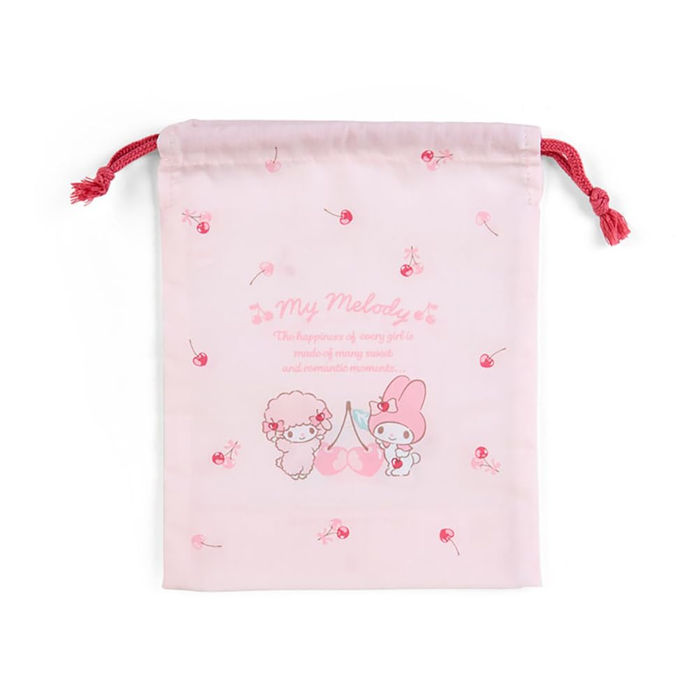 Sanrio My Melody Drawstring Bag Japan S 254436- Japan Figure Store - #1 Bring To You The Best Japanese Goods