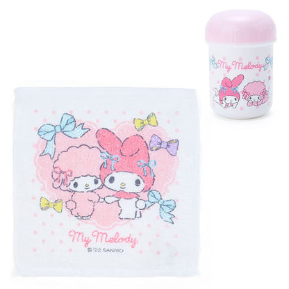 SANRIO Hand Towel With Case My Melody- Japan Figure Store - #1 Bring To You The Best Japanese Goods