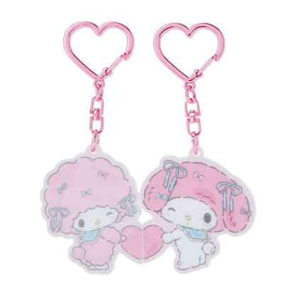 Sanrio Pair Keychain My Melody & My Sweet Piano / Always Together Japanese Pair Keychain- Japan Figure Store - #1 Bring To You The Best Japanese Goods