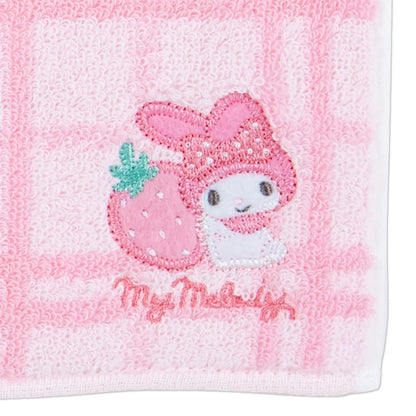 SANRIO Petit Towel Plaid My Melody- Japan Figure Store - #1 Bring To You The Best Japanese Goods