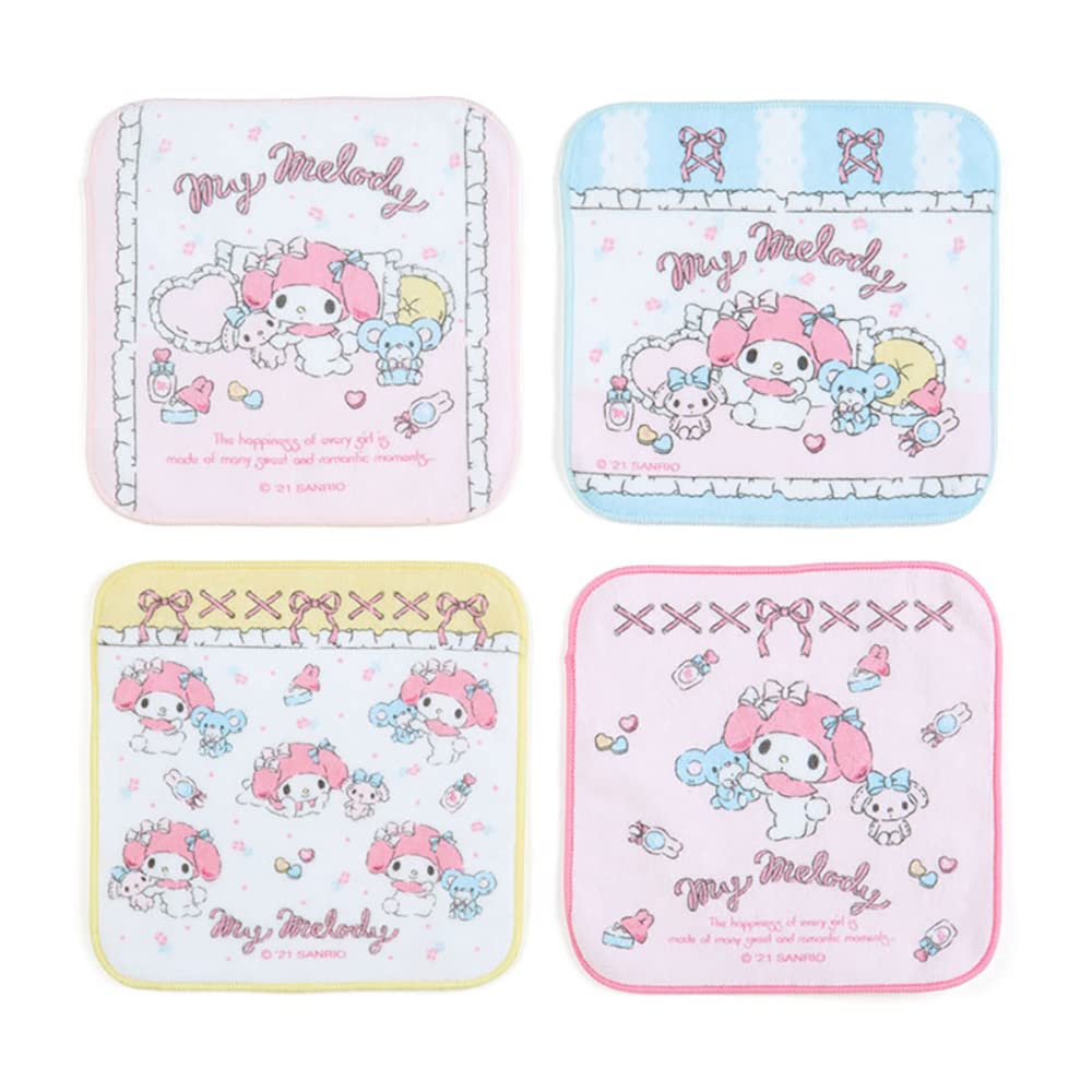 SANRIO - Petit Towel Set - 4 Pcs My Melody- Japan Figure Store - #1 Bring To You The Best Japanese Goods