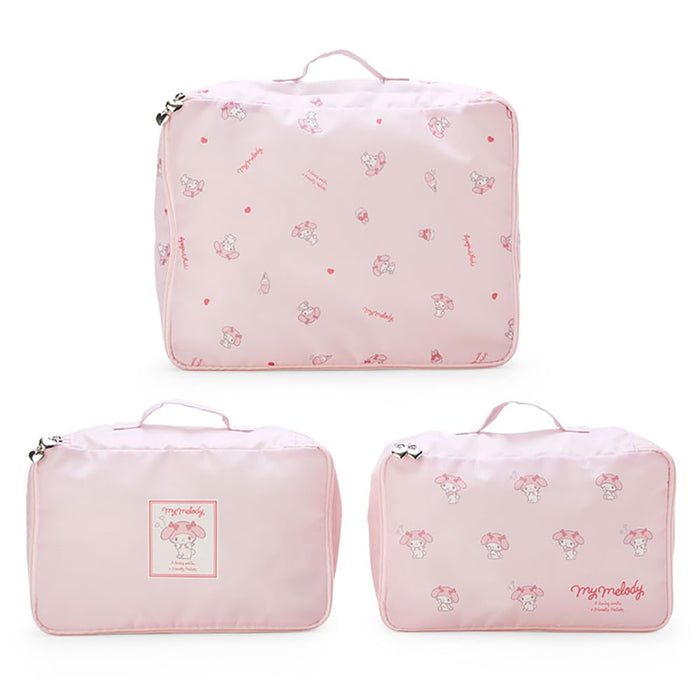 Sanrio My Melody Japan Travel Inner Case Set Of 3 020044- Japan Figure Store - #1 Bring To You The Best Japanese Goods